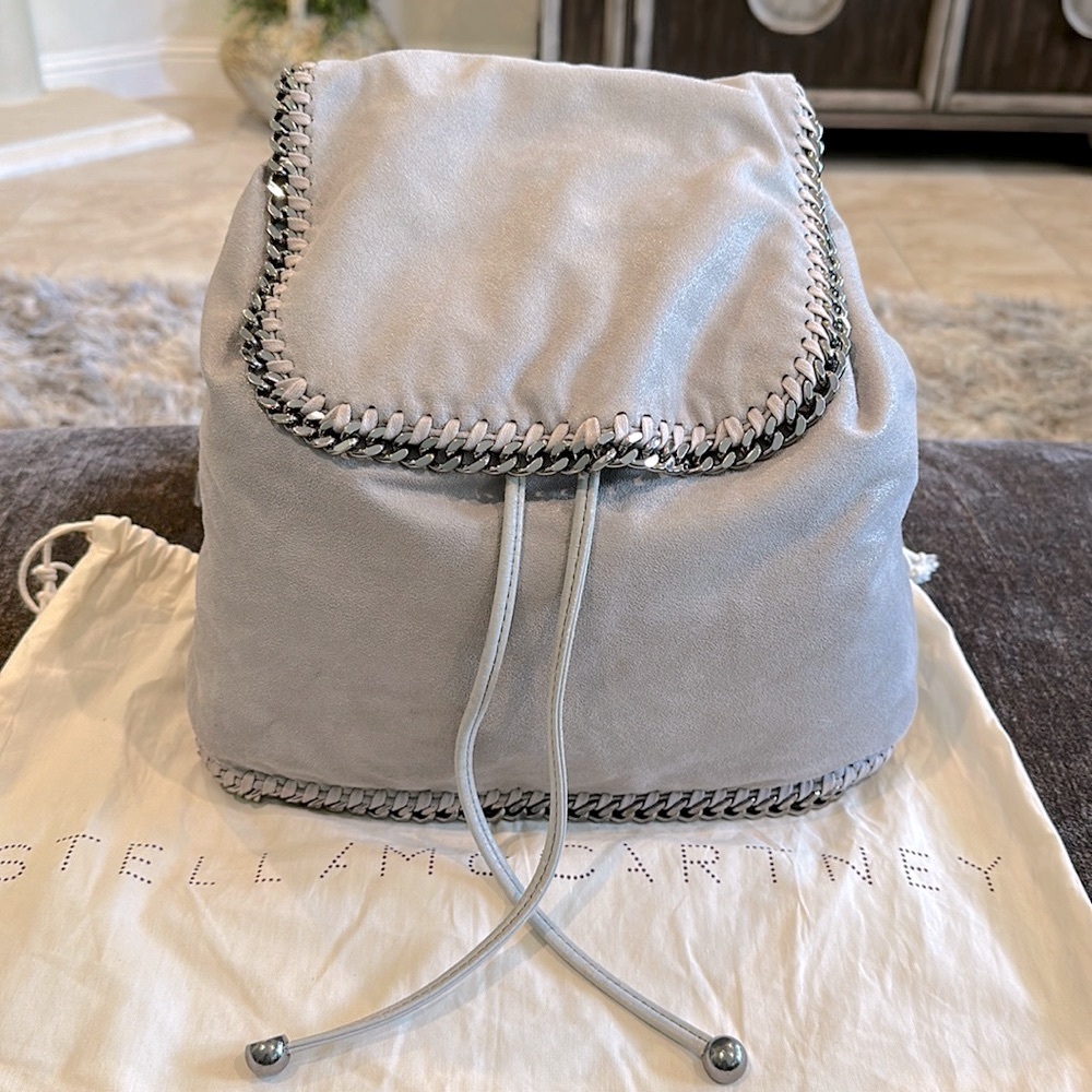 Authentic Stella McCartney Falabella Vegan Leather Backpack
